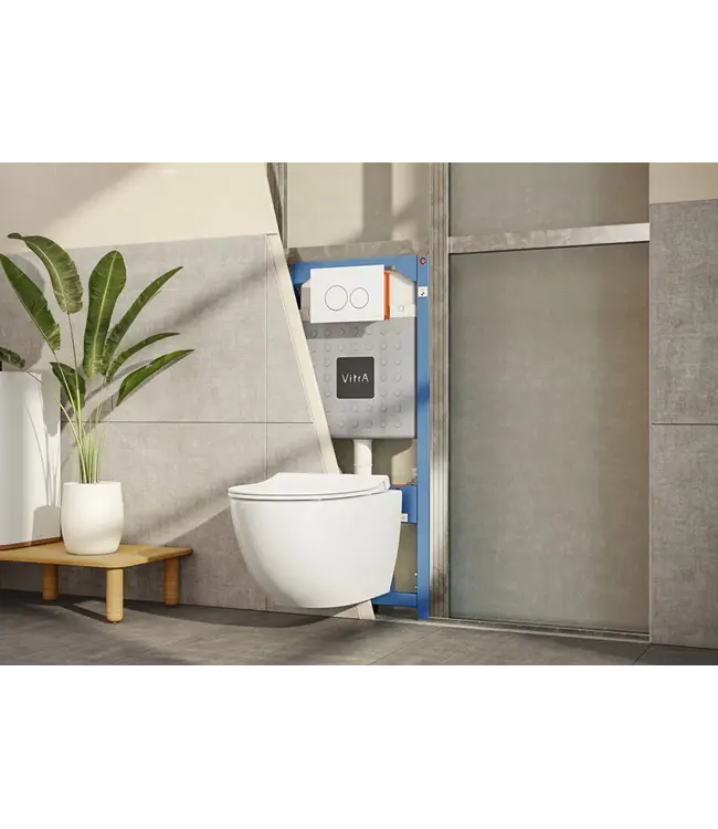 Inbouwreservoir Toilet Vitra V-Fix Core 12cm - 3/6L