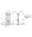 VITRA Inbouwreservoir Toilet Vitra V-Fix Core 12cm - 3/6L