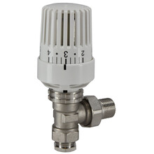 Radiatorkraan Wit Haaks Thermostatische radiatorventiel 1/2''x15mm