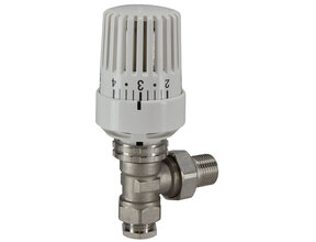 Radiatorkraan Wit Haaks Thermostatische radiatorventiel 1/2''x15mm