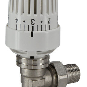 Radiatorkraan Wit Haaks Thermostatische radiatorventiel 1/2''x15mm