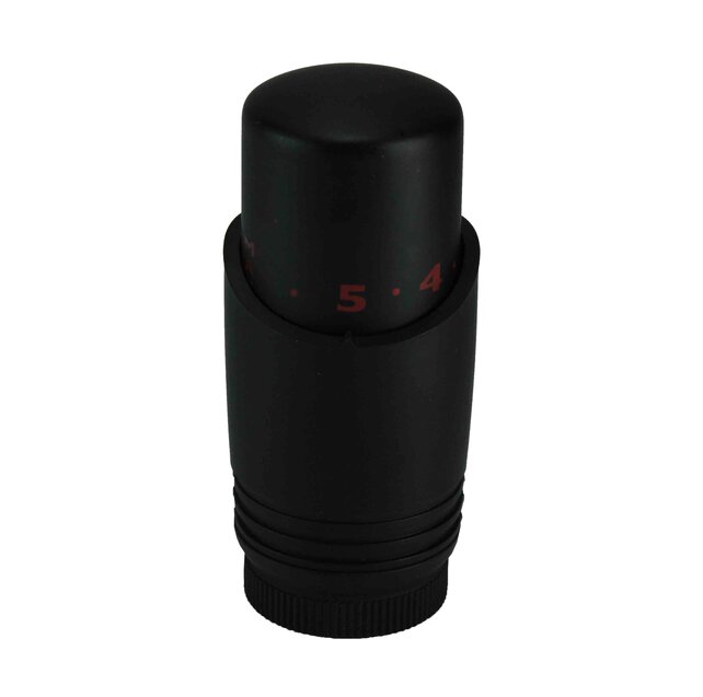 Radiatorkraan Thermostaatknop M-30 Mat Zwart
