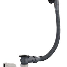 Badsifon Wiesbaden Doblar inbouwdeel badafvoer met overloop