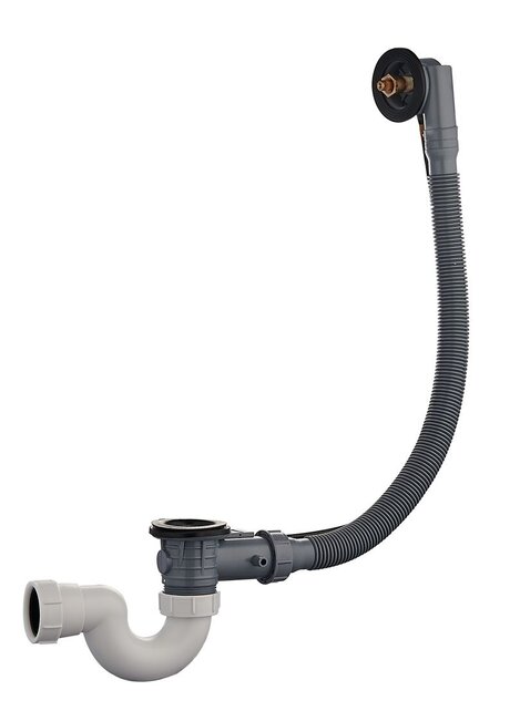 Badsifon Wiesbaden Doblar inbouwdeel badafvoer met overloop