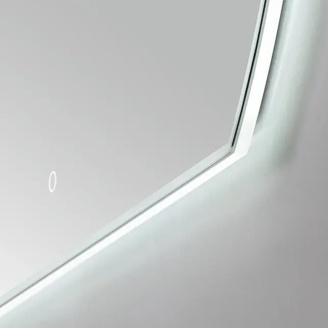 Spiegel Halve Maan Horizon 100cm - met dimbaar ledverlichting - Touch bediening Spiegelverwarming (Optioneel) Spiegel Halve Maan Horizon 100cm - met dimbaar ledverlichting - Touch bediening Spiegelverwarming (Optioneel)