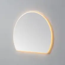 Spiegel Halve Maan Horizon 140cm - met dimbaar ledverlichting - Touch bediening Spiegelverwarming (Optioneel)