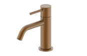 Wiesbaden Wastafelkraan Styl Geborsteld Koper Laag 15cm - 29.1613 Wiesbaden Wastafelkraan Styl Geborsteld Koper Laag 15cm - 29.1613