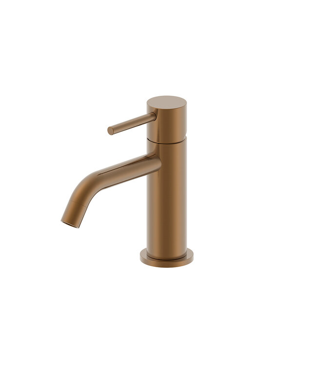 Wiesbaden Wiesbaden Wastafelkraan Styl Geborsteld Koper Laag 15cm - 29.1613