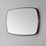 SANI-SUPPLY Spiegel Element Ovaal Gunmetal 100cm - met dimbaar ledverlichting - Touch bediening - Spiegelverwarming (Optioneel)