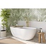 Vrijstaand ligbad Trens Mat wit 180x80cm acryl met waste - 21.3676