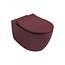 Isvea Hangtoilet Randloos Mat Maroon Rood⎢Isvea Sentimenti NEO⎢excl. wc bril