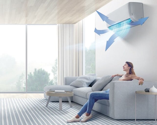 Airconditioner Binnenunit Mat Wit 5,2 kW met WIFI - 18000BTU - Koelen en Verwarmen