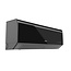 BELRAD Airconditioner Binnenunit Glans Zwart 3,5 kW met WIFI - 12000BTU - Koelen en Verwarmen