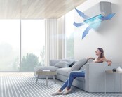 Airconditioner Binnenunit Glans Zwart  2,6 kW met WIFI - 9000BTU - Koelen en Verwarmen