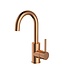 ALONI Wastafelkraan met draaibaar uitloop Ensy Geborsteld Koper - CR7820-5BC