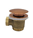 Caral clickwaste geborsteld koper afvoerplug vrijstaand bad 1 1/2" - 21.6010