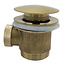 Wiesbaden Caral clickwaste geborsteld Messing afvoerplug vrijstaand bad 1 1/2" - 21.6009
