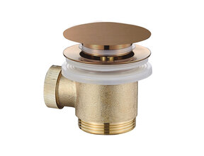 Caral clickwaste geborsteld brons koper afvoerplug vrijstaand bad 1 1/2" - 21.6013