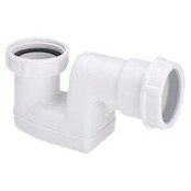 Universele Sifon 1/2" x 40 mm voor vrijstaande baden - Kunststof Universele Sifon 1/2" x 40 mm voor vrijstaande baden - Kunststof