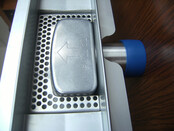 Douchegoot Geborsteld RVS 110cm met Flens - Uitneembaar Sifon + uitneembaar haarfilter - 33.4174