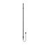 BELRAD Elektrische Staaf Handdoekradiator Rod Gunmetal Enkel 60 Watt