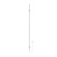 BELRAD Elektrische Staaf Handdoekradiator Rod Wit Enkel 60 Watt