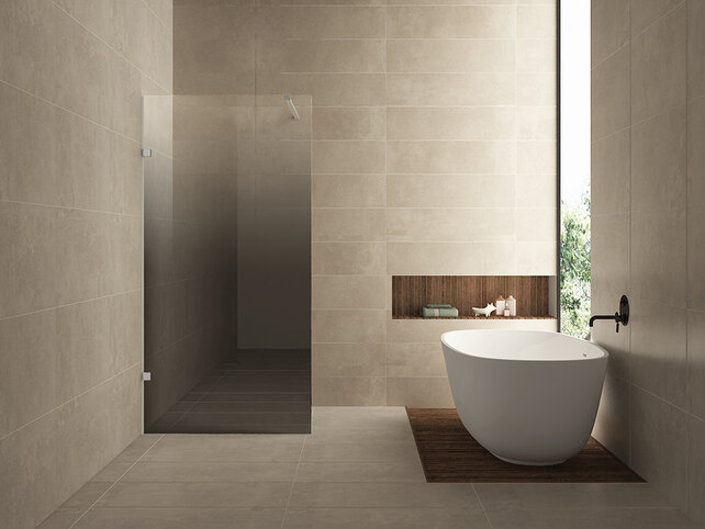 Douchewand 120cm Wiesbaden Less⎢Chroom⎢8mm Spiegel naar Rookglas - 20.3178