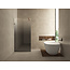 Wiesbaden Douchewand 80cm Wiesbaden Less⎢Geborsteld Brons Koper⎢8mm Spiegel naar Rookglas - 20.3163