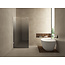 Wiesbaden Douchewand 80cm Wiesbaden Less⎢Geborsteld Staal⎢8mm Spiegel naar Rookglas - 20.3158