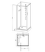 Complete Douchecabine Rimo 90x90x215cm Mat Zwart met helderglas