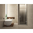 Wiesbaden Douchedeur Less Chroom 80x200cm Spiegelrook naar helder Glas – Antikalk – Links / Rechts