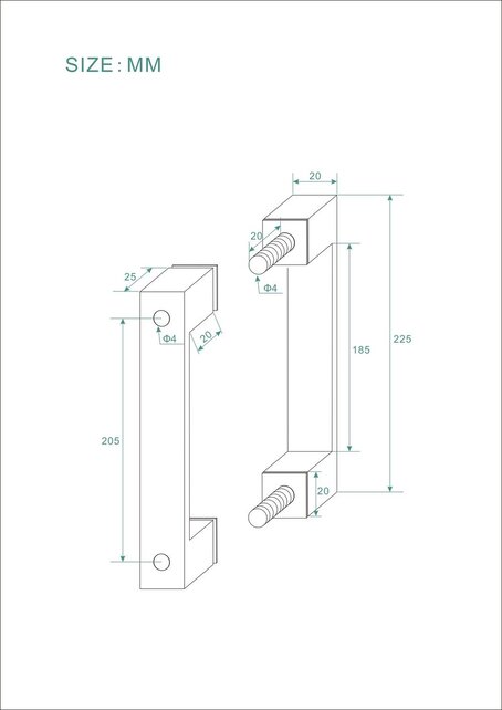 Douchedeur Less Chroom 70x200cm Spiegelrook naar helder Glas – Antikalk – Links / Rechts