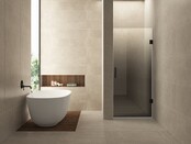 Douchedeur Less Mat Zwart 70x200cm Spiegelrook naar helder Glas – Antikalk – Links / Rechts Douchedeur Less Mat Zwart 70x200cm Spiegelrook naar helder Glas – Antikalk – Links / Rechts