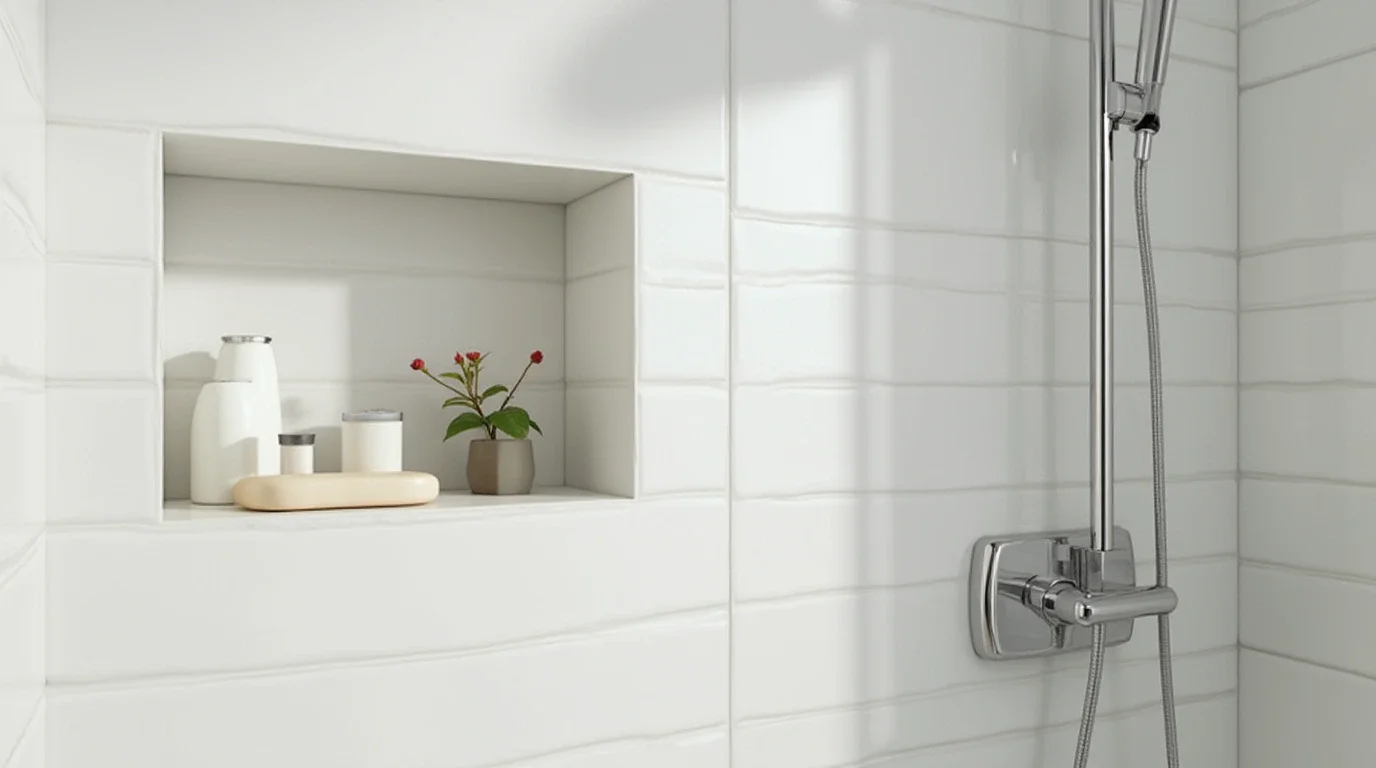 Voordelen van een inbouw nis in de badkamer