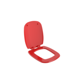 Hangend toilet Bocchi Fenice Glans Rood Randloos ( excl. ) Toiletbril