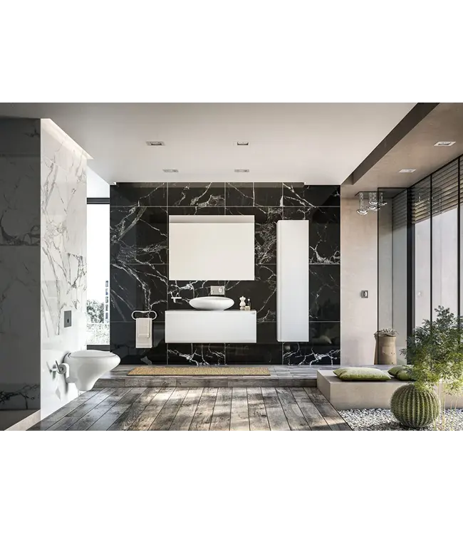 Hangend toilet Vitra Istanbul Wit Randloos ( Excl. ) Toiletbril