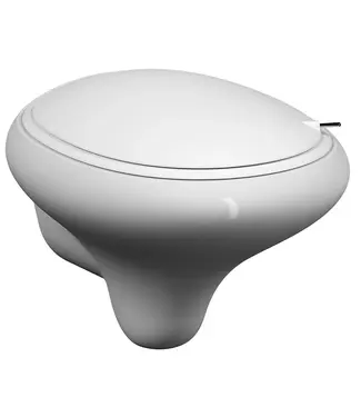 VITRA Hangend toilet Vitra Istanbul Wit Randloos ( Excl. ) Toiletbril