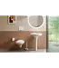 Hangend toilet Vitra Istanbul Wit met bidet Randloos ( excl. ) Toiletbril