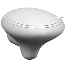 Hangend toilet Vitra Istanbul Wit met bidet Randloos ( excl. ) Toiletbril