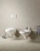 Hangend toilet Vitra Istanbul Wit Randloos ( Excl. ) Toiletbril