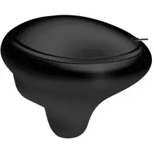 Hangend toilet Vitra Istanbul Glans Zwart met bidet Randloos ( Excl. ) Toiletbril