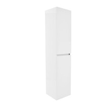 Kolomkast Vision Glans Wit 160cm 2-delig deur - 38.3930