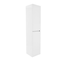 Kolomkast Vision Glans Wit160cm 2-delig deur - 38.3930