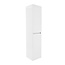 Wiesbaden Kolomkast Vision Glans Wit160cm 2-delig deur - 38.3930