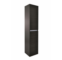 Kolomkast Vision houtnerf grijs 160cm 2-delig deur - 38.3931