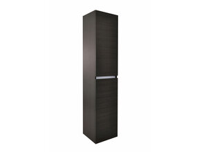 Kolomkast Vision houtnerf grijs 160cm 2-delig deur - 38.3931