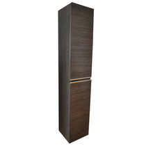 Kolomkast Tigris houtnerf grijs 160cm 2-delig deur - 38.3622