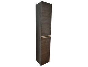 Kolomkast Tigris houtnerf grijs 160cm 2-delig deur - 38.3622