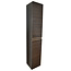 Wiesbaden Kolomkast Tigris houtnerf grijs 160cm 2-delig deur - 38.3622