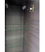 Kolomkast Tigris houtnerf grijs 160cm 2-delig deur - 38.3622